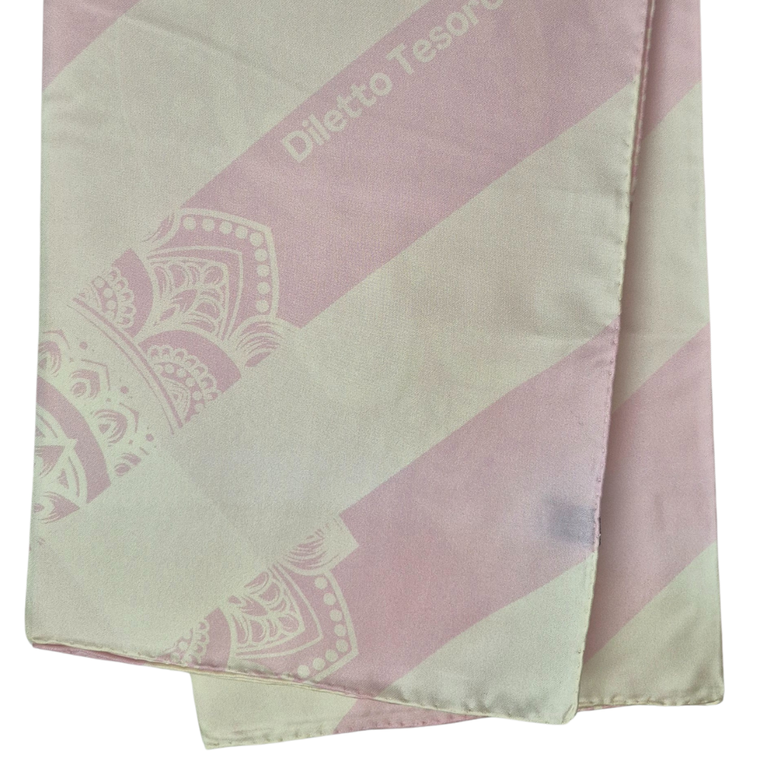 Pastels - light cream and pink (90x90cm)