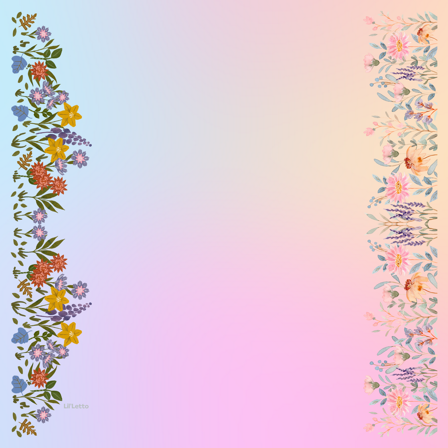 Lil'Letto - Linen Girls Scarves (60x60)