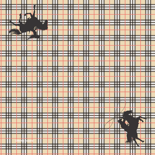 Bur Tartan - fashionable (90x90cm)