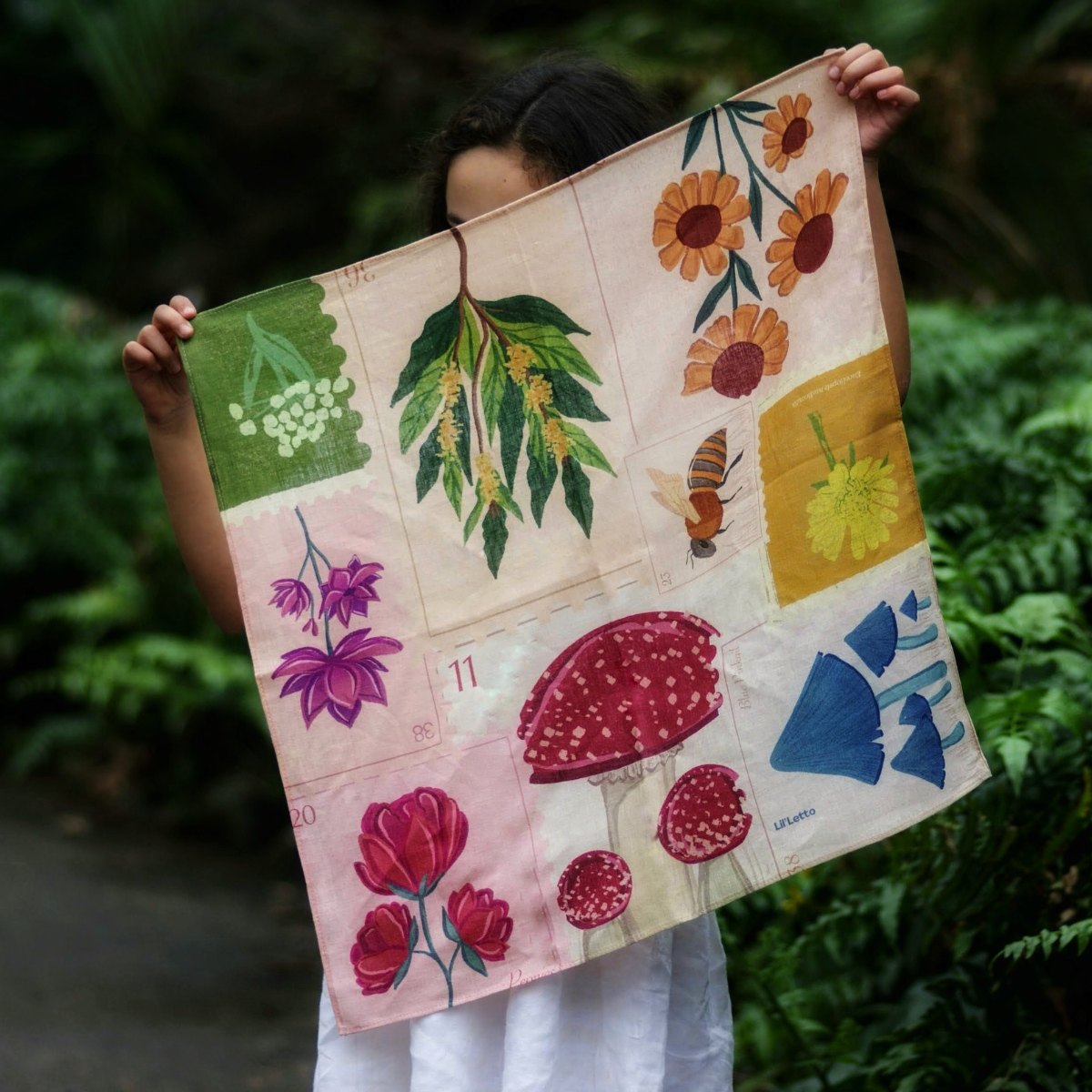 Lil'Letto - Linen Girls Scarves (60x60cm)