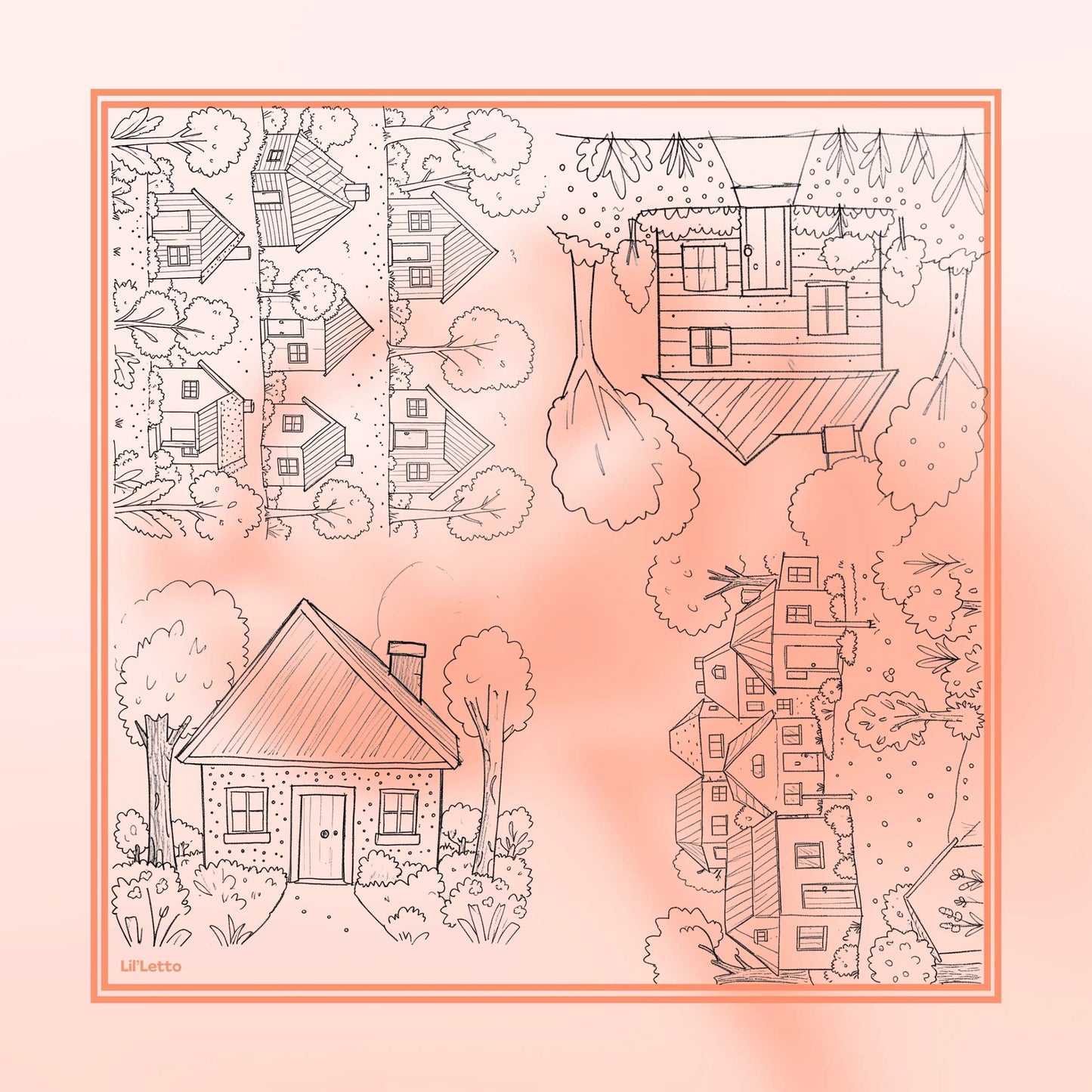 2026 NEW SEASON Lil'Letto - Linen Girls Scarves (60x60cm)