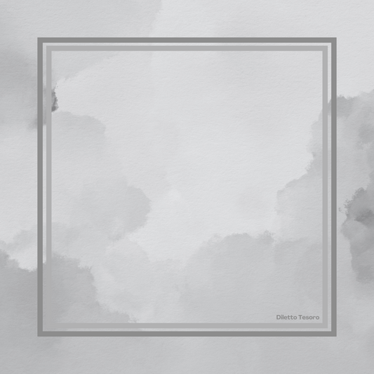 Neutrals Cloud Scarf - Grey (90x90cm)